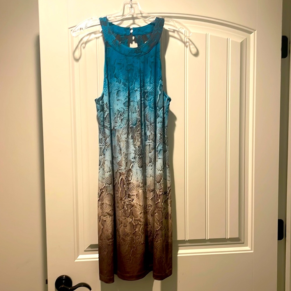 Halter Ombré Dress